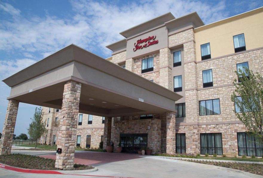 Commercial Real Estate Loan Closings Pioneer Realty Capital Hotel Hampton Inn McKinney Texas Exterior